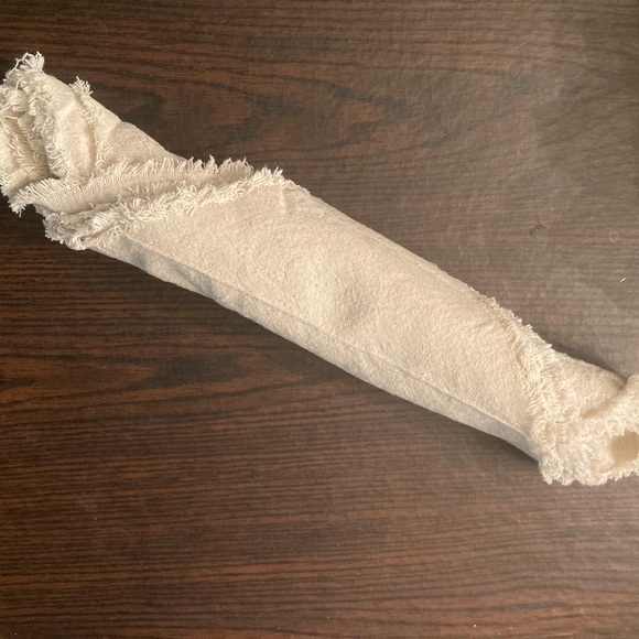 Linen napkins 16” with fringed edge - Picture 2 of 4